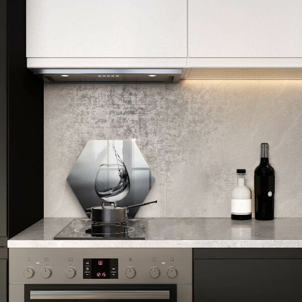 Kuchynská doska zo skla Pohár vody