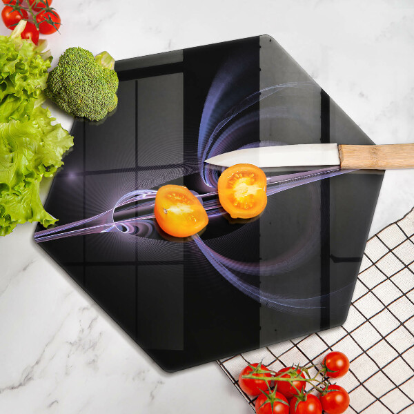 Kuchynská doska veľká zo skla Moderná abstrakcia