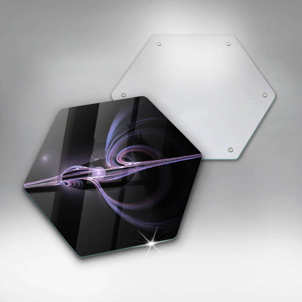 Kuchynská doska veľká zo skla Moderná abstrakcia