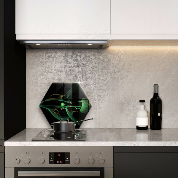 Kuchynská doska veľká zo skla Moderná abstrakcia