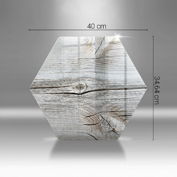 Kuchynská doska veľká zo skla Svetlá štruktúra dreva