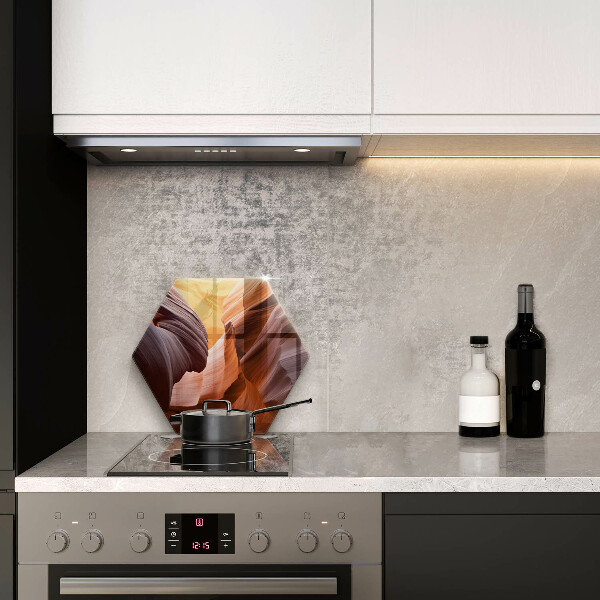 Kuchynská doska veľká zo skla Grand Canyon