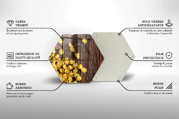 Kuchynská doska veľká zo skla Cestoviny na stole