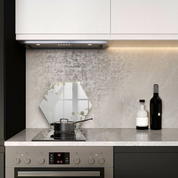 Kuchynská doska veľká zo skla Zimné dekorácie