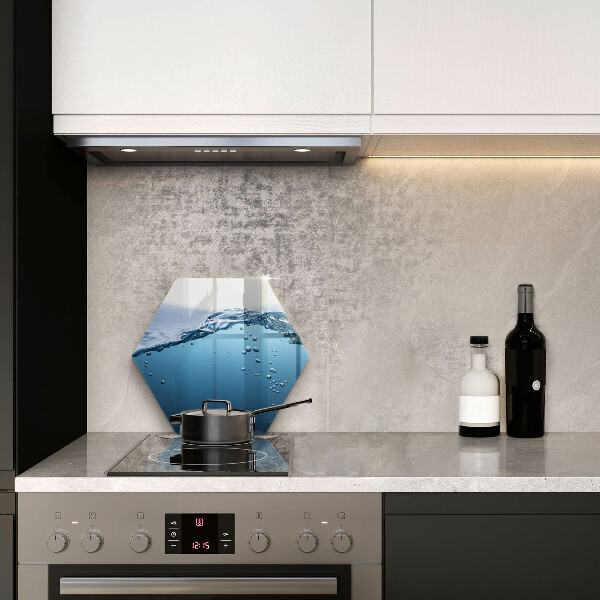 Kuchynská doska zo skla Modrá voda