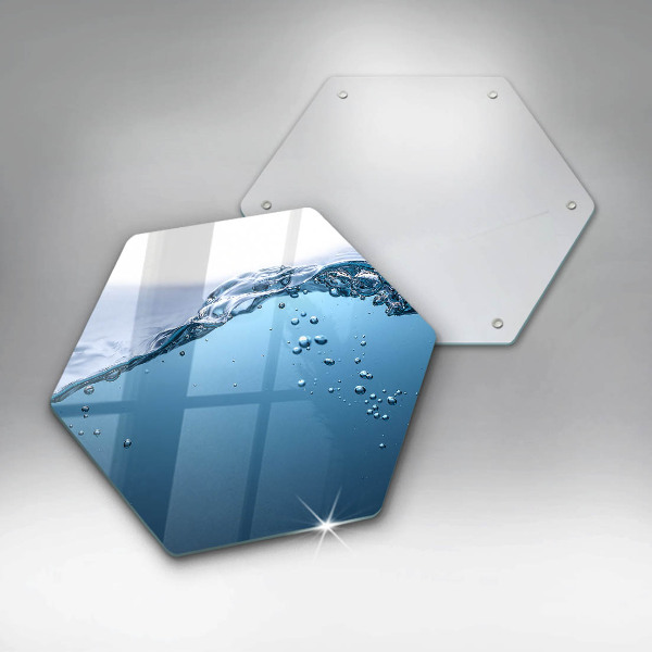 Kuchynská doska zo skla Modrá voda