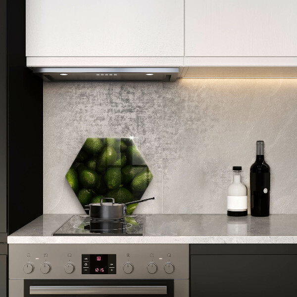 Kuchynská doska zo skla Ovocie avokáda