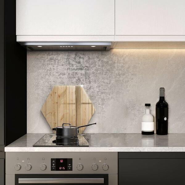 Kuchynská doska zo skla Jemné drevené dosky