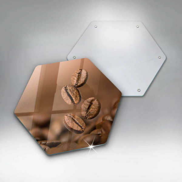 Kuchynská doska zo skla Kávové zrná