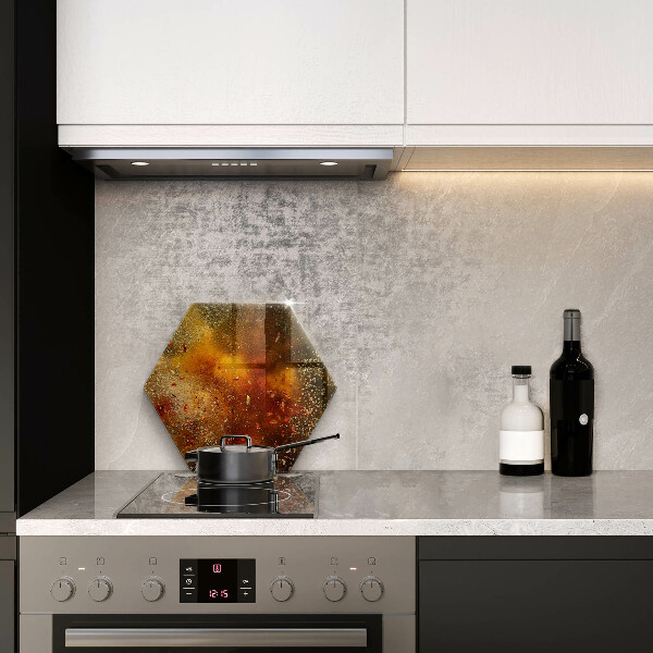 Kuchynská doska veľká zo skla Farebné korenie