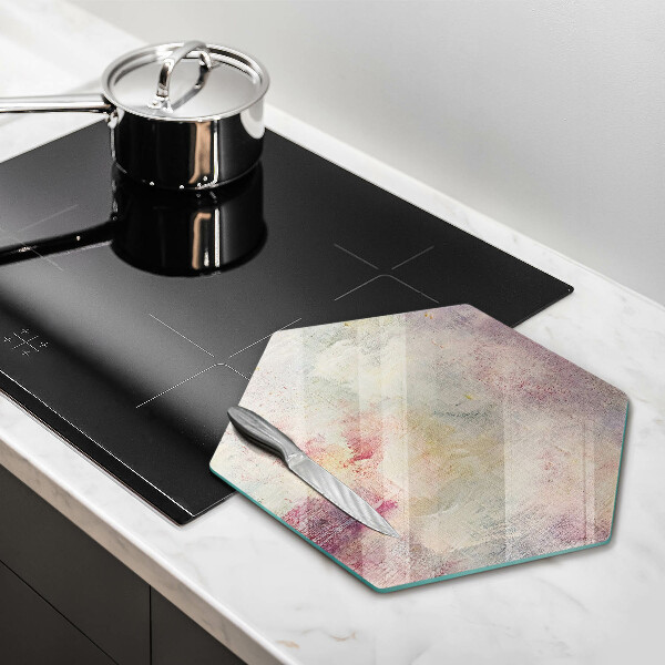 Kuchynská doska veľká zo skla Maľovanie textúry pozadia