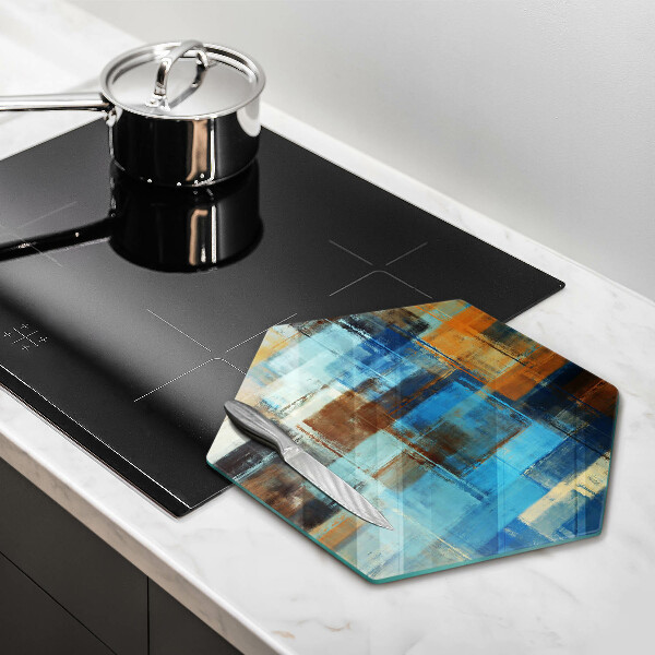 Kuchynská doska zo skla Maľované pozadie