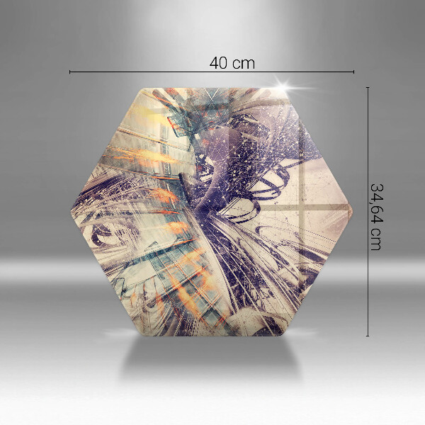 Kuchynská doska zo skla Moderné zloženie