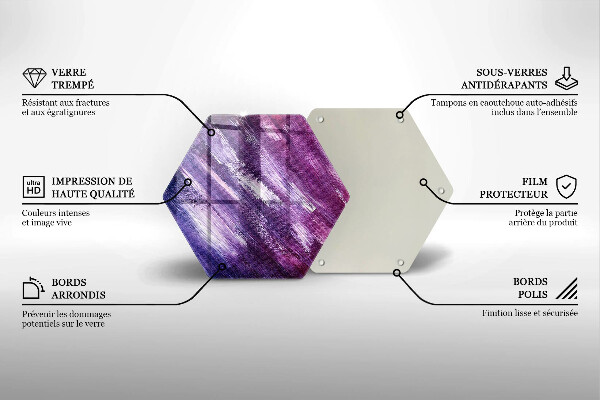 Kuchynská doska zo skla Maľovanie abstrakcie