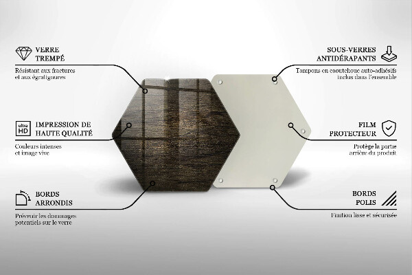 Kuchynská doska veľká zo skla Textúra drevenej kôry