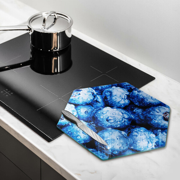 Kuchynská doska zo skla Šťavnaté čučoriedky