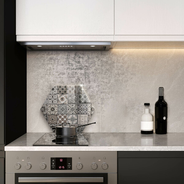 Kuchynská doska veľká zo skla Dekoratívne dlaždice