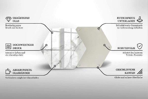 Kuchynská doska zo skla Elegantná textúra mramoru