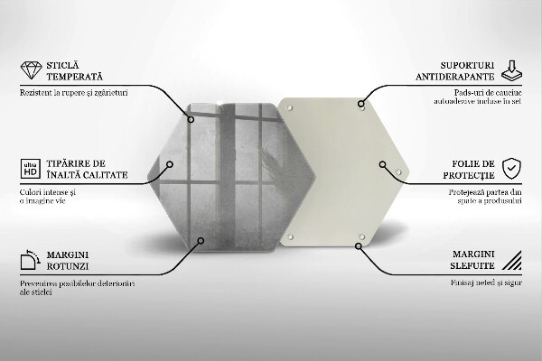 Kuchynská doska veľká zo skla Betónové textúry pozadia