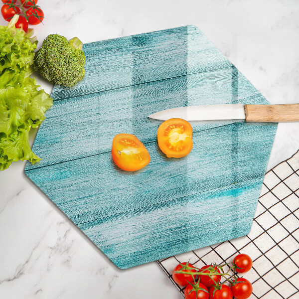 Kuchynská doska zo skla Vintage drevené dosky