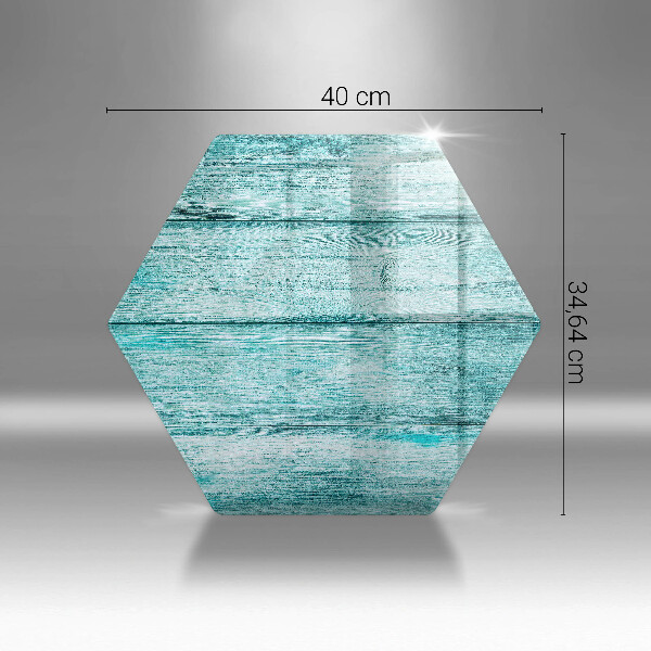 Kuchynská doska zo skla Vintage drevené dosky