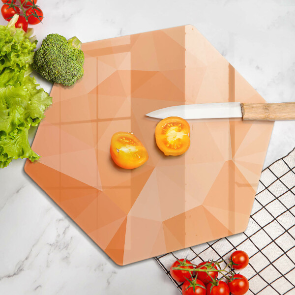 Kuchynská doska zo skla Geometrické pozadie