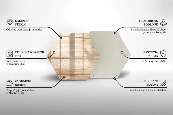 Kuchynská doska zo skla Drevené dosky