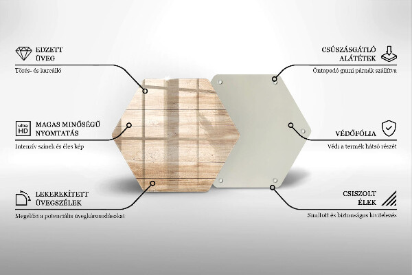 Kuchynská doska zo skla Drevené dosky