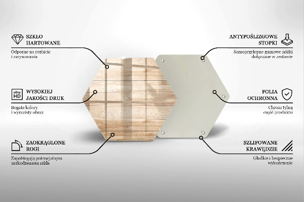 Kuchynská doska zo skla Drevené dosky