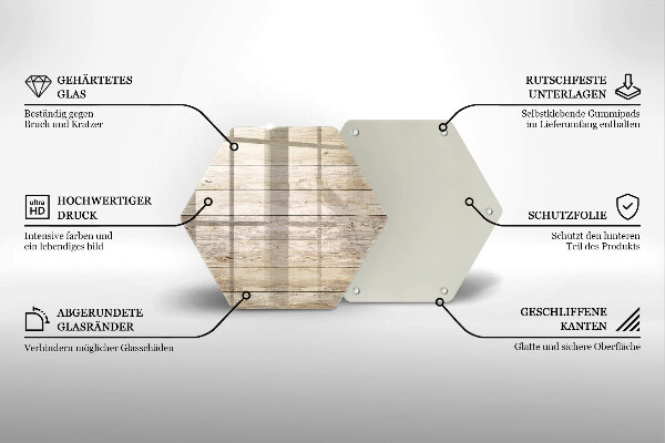 Kuchynská doska zo skla Drevené dosky
