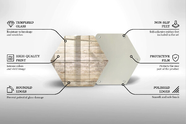 Kuchynská doska zo skla Drevené dosky