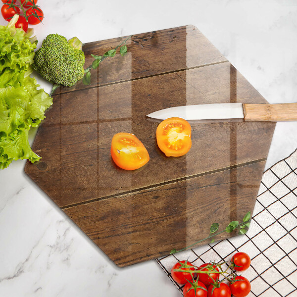 Kuchynská doska zo skla Drevené dosky a listy