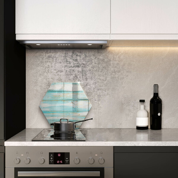 Kuchynská doska zo skla Vintage drevené dosky