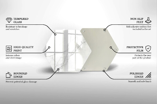 Kuchynská doska veľká zo skla Mramorové kamenné pozadie