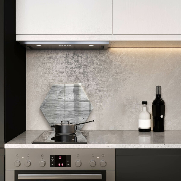 Kuchynská doska veľká zo skla Staré drevené dosky