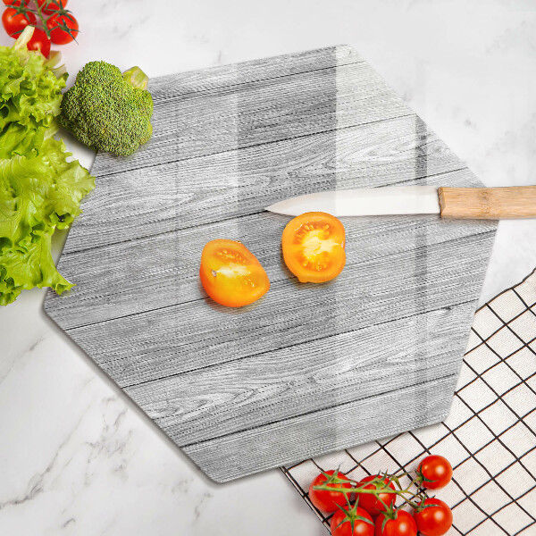 Kuchynská doska veľká zo skla Staré drevené dosky