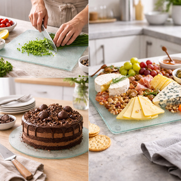 Doska na krájanie v rozmere 52 × 30 cm