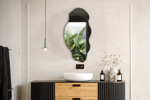 Nepravidelne zrkadlo škvrna dekoratívne 50x100