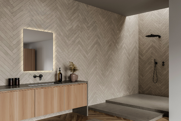 Podsvietene obdĺžnikové zrkadlo do kupelne 50x50 cm