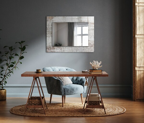 Dekoračné zrkadlo na stenu Staré drevo