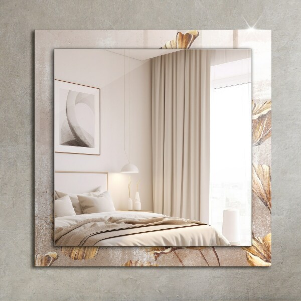 Dekoračné zrkadlo na stenu Vintage kvety