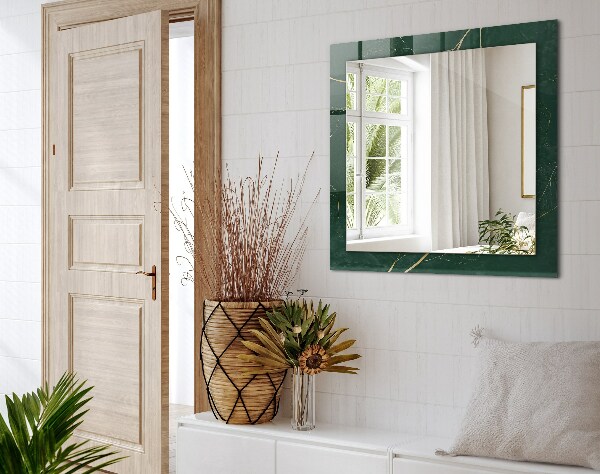 Zrkadlo s motívom Zelené zlaté listy