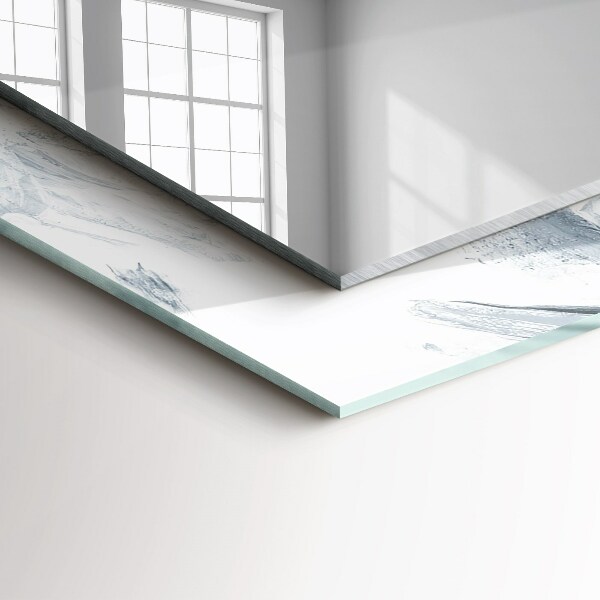 Zrkadlo rám s potlačou Kompozícia abstraktnej maľby