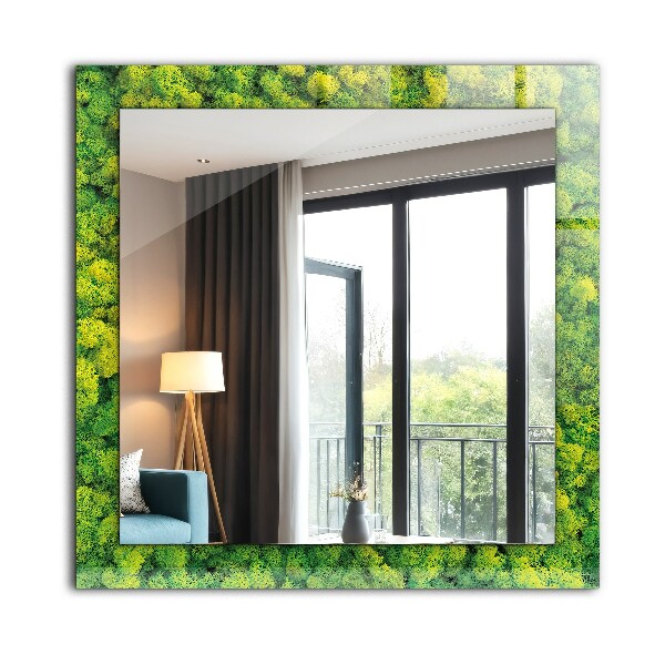 Zrkadlo s motívom Zelený mach