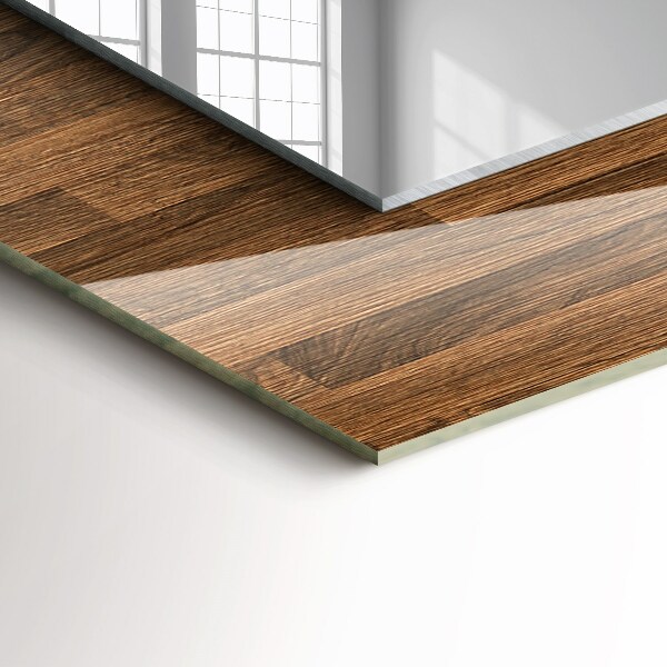 Dekoračné zrkadlo na stenu Drevené panely