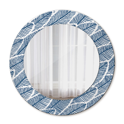 Listy Okrúhle dekoračné zrkadlo