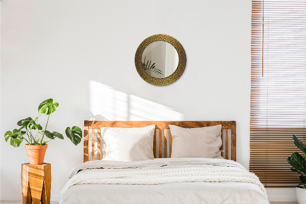 Grécka ozdoba Okrúhle dekoračné zrkadlo