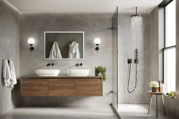 Obdĺžnikové zrkadlo do kupelne v bielom ráme 50x50 cm