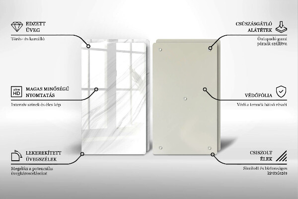 Kryt na stenu pri sporáku Jemný mramor