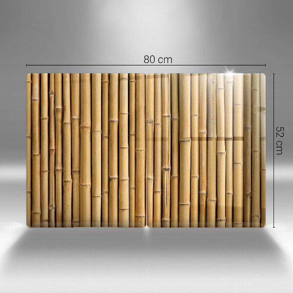 Sklo za varnú dosku Prírodný boho bambus